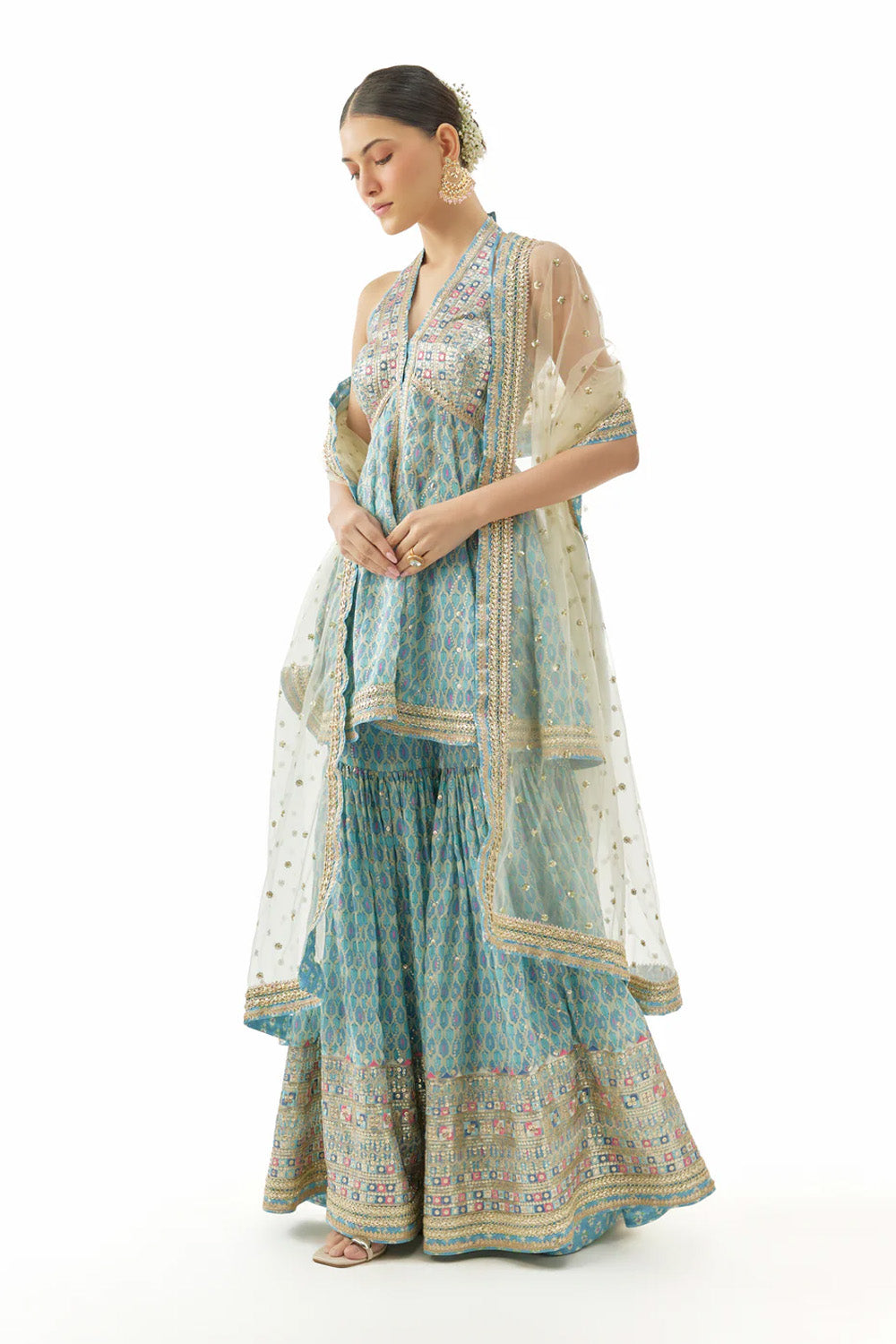 Janhavi Peplum Set