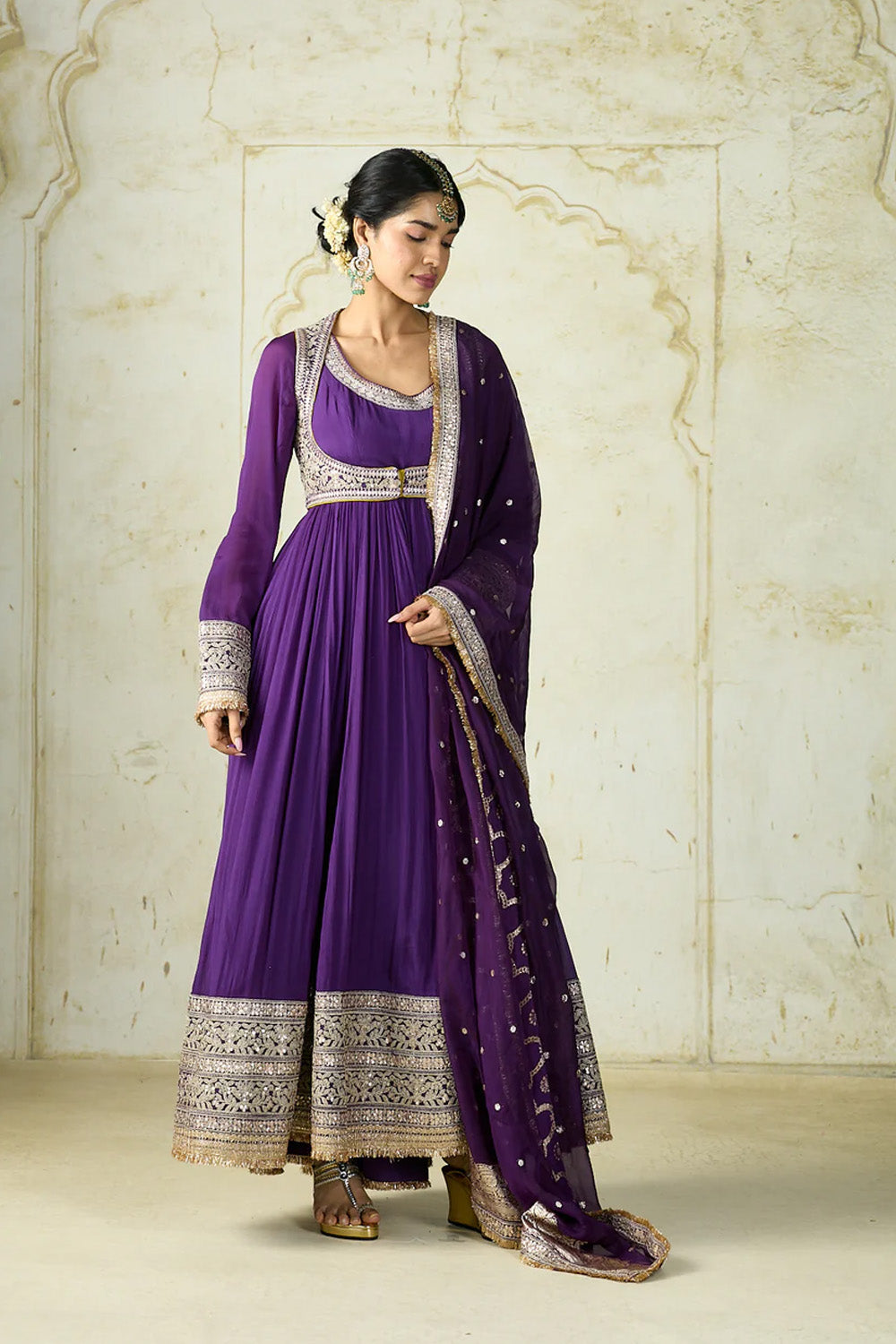 Afsa Anarkali Set