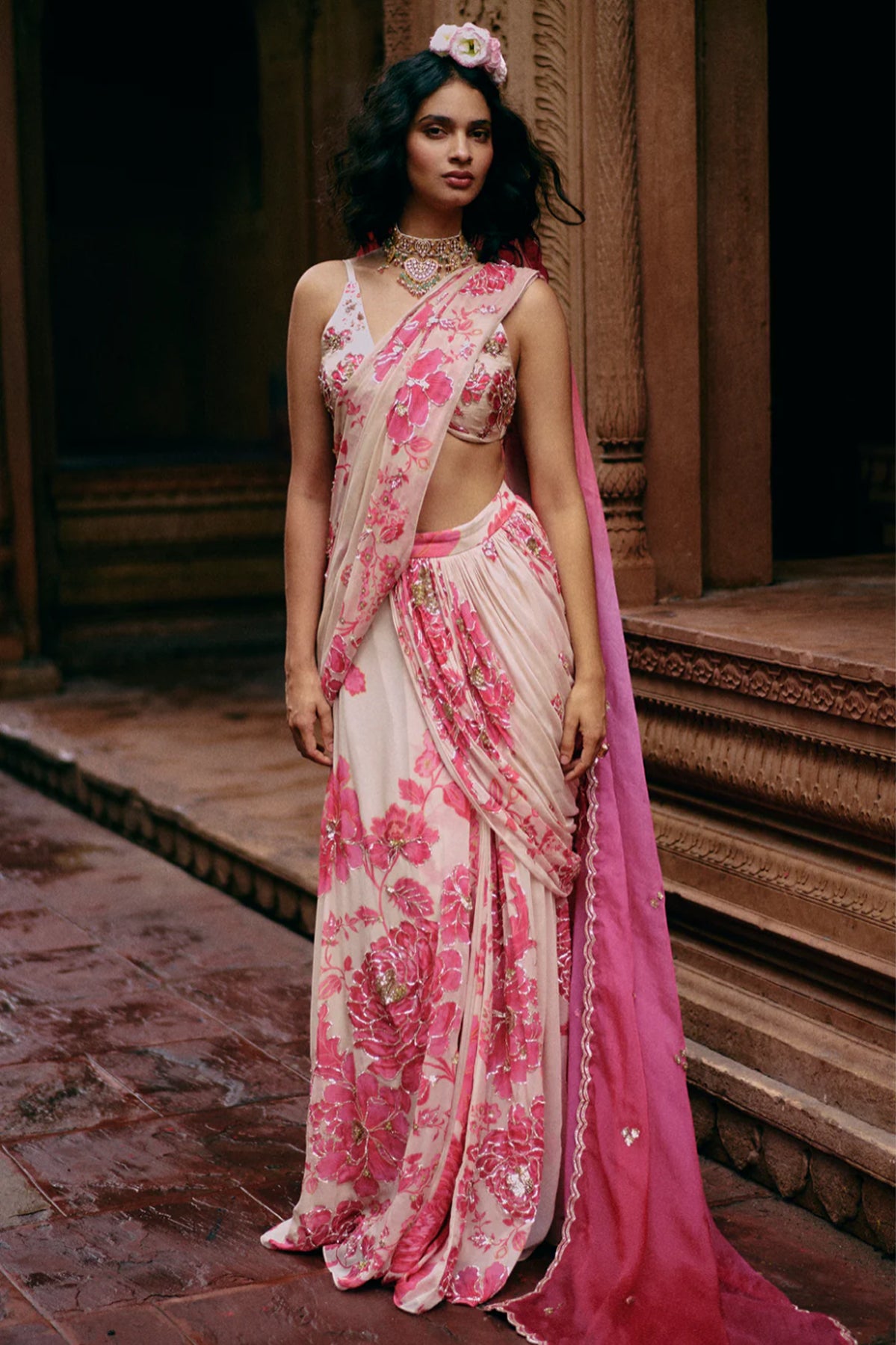 EVERLY SAREE SET