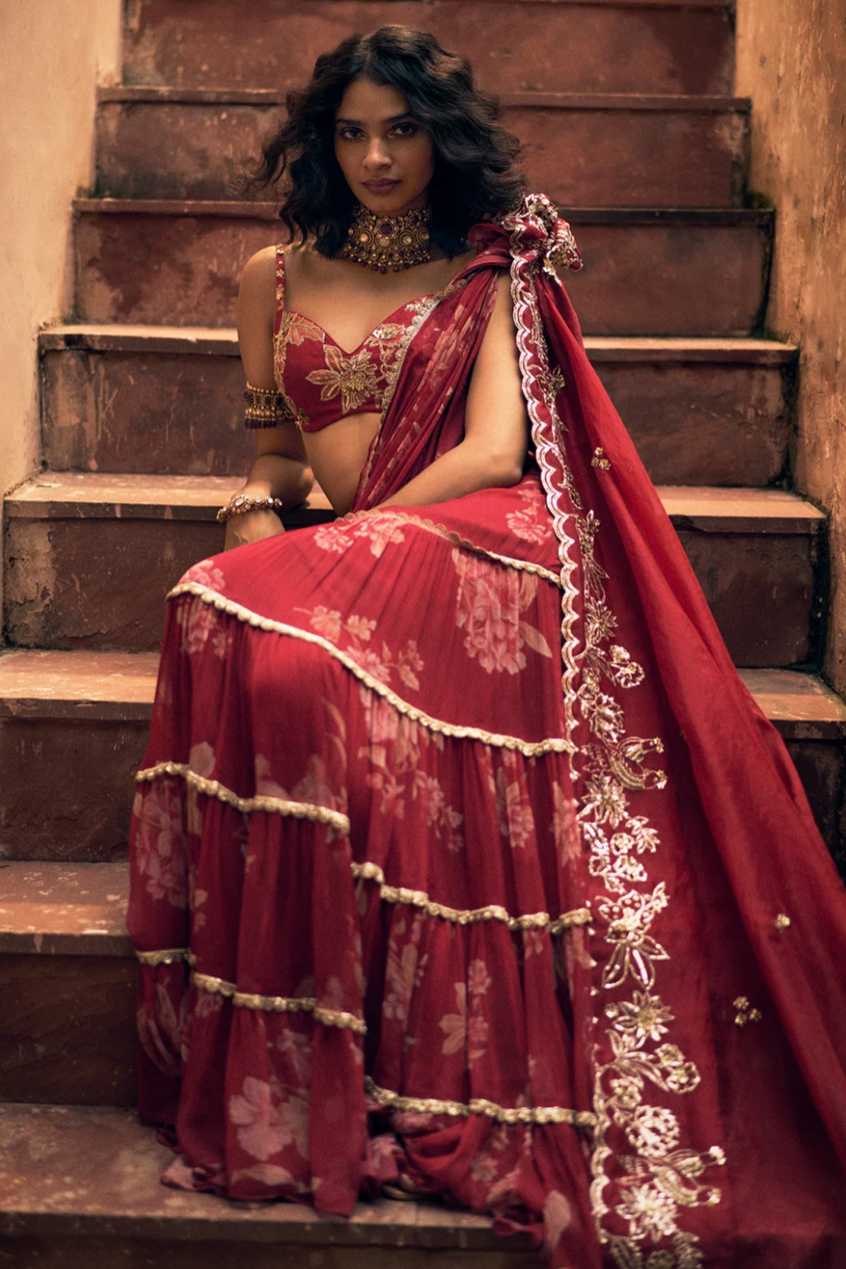 OPAL SAREE SET