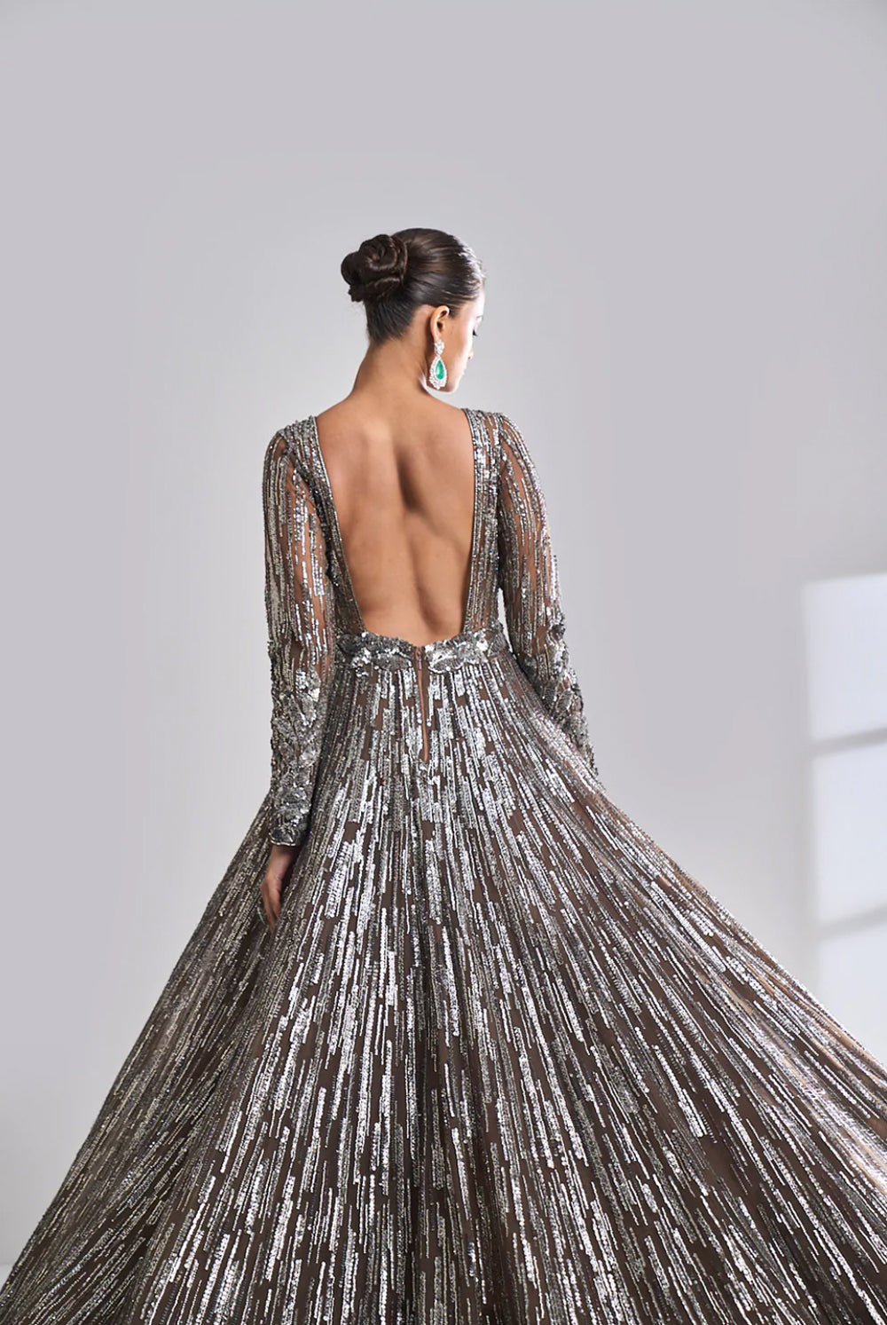 Chocolate Brown Gown