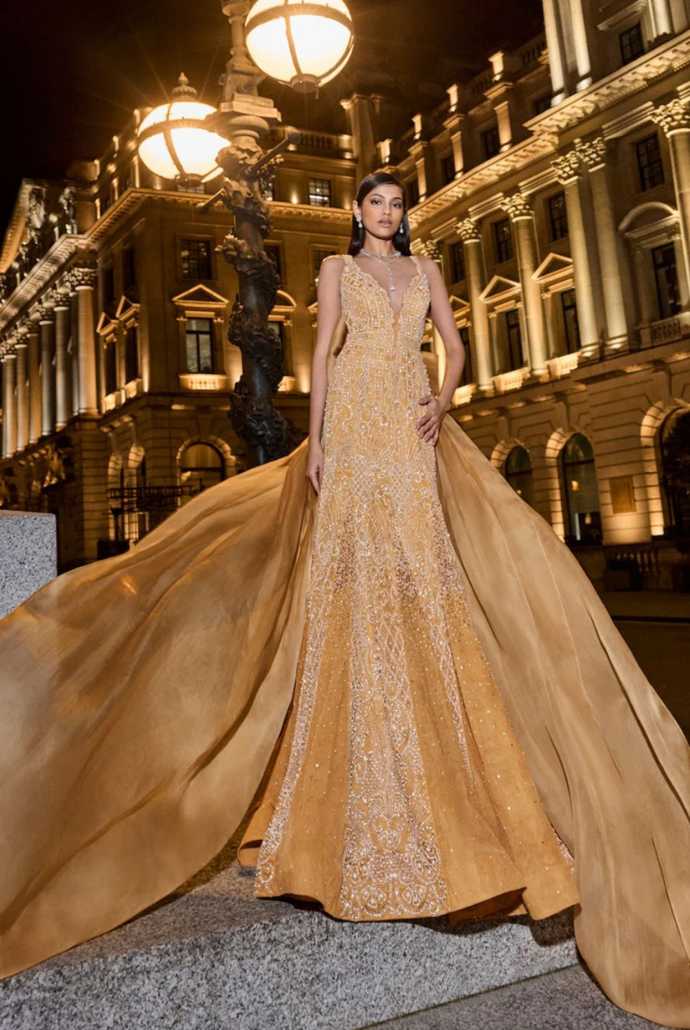 Golden Pearl Gown