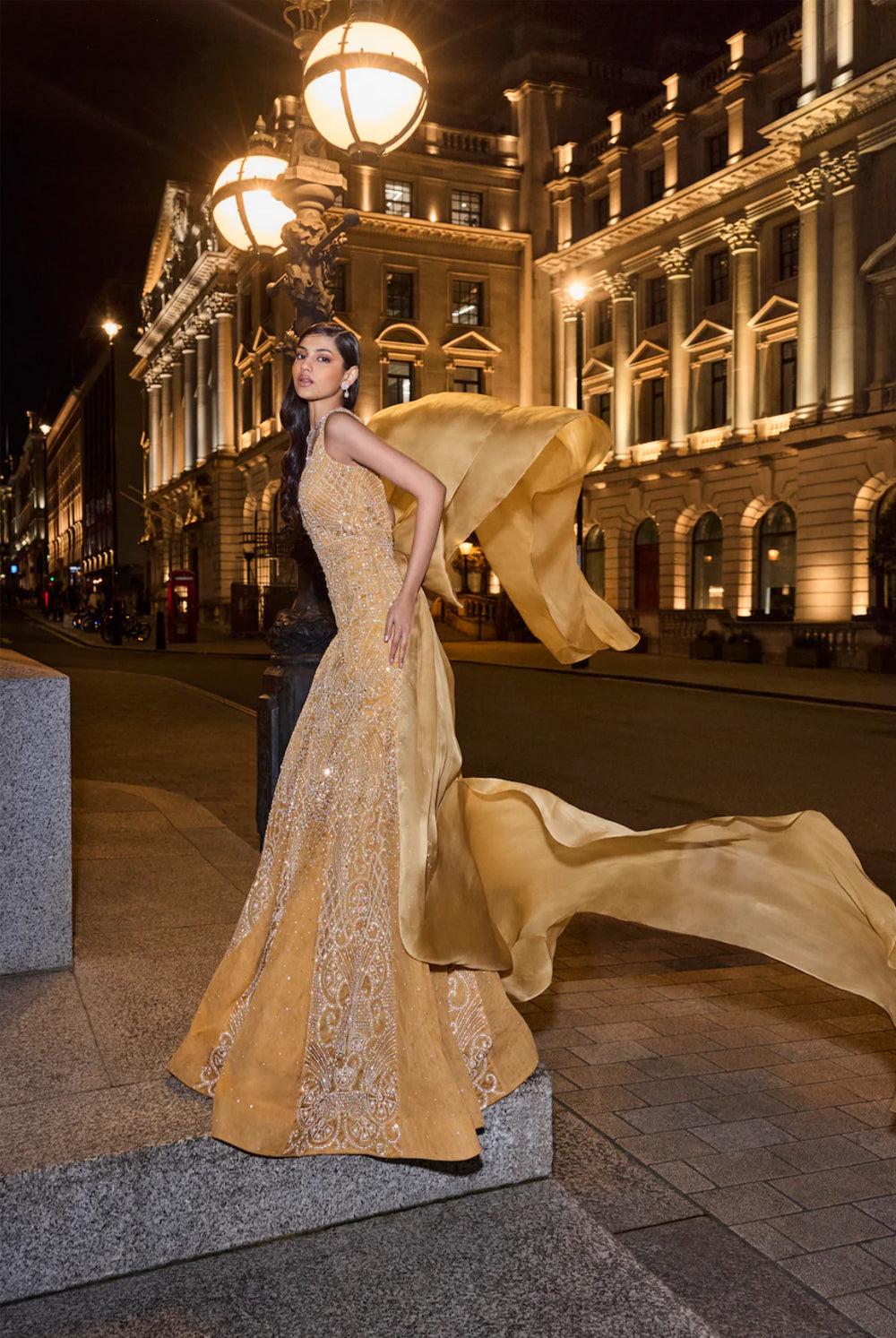Golden Pearl Gown