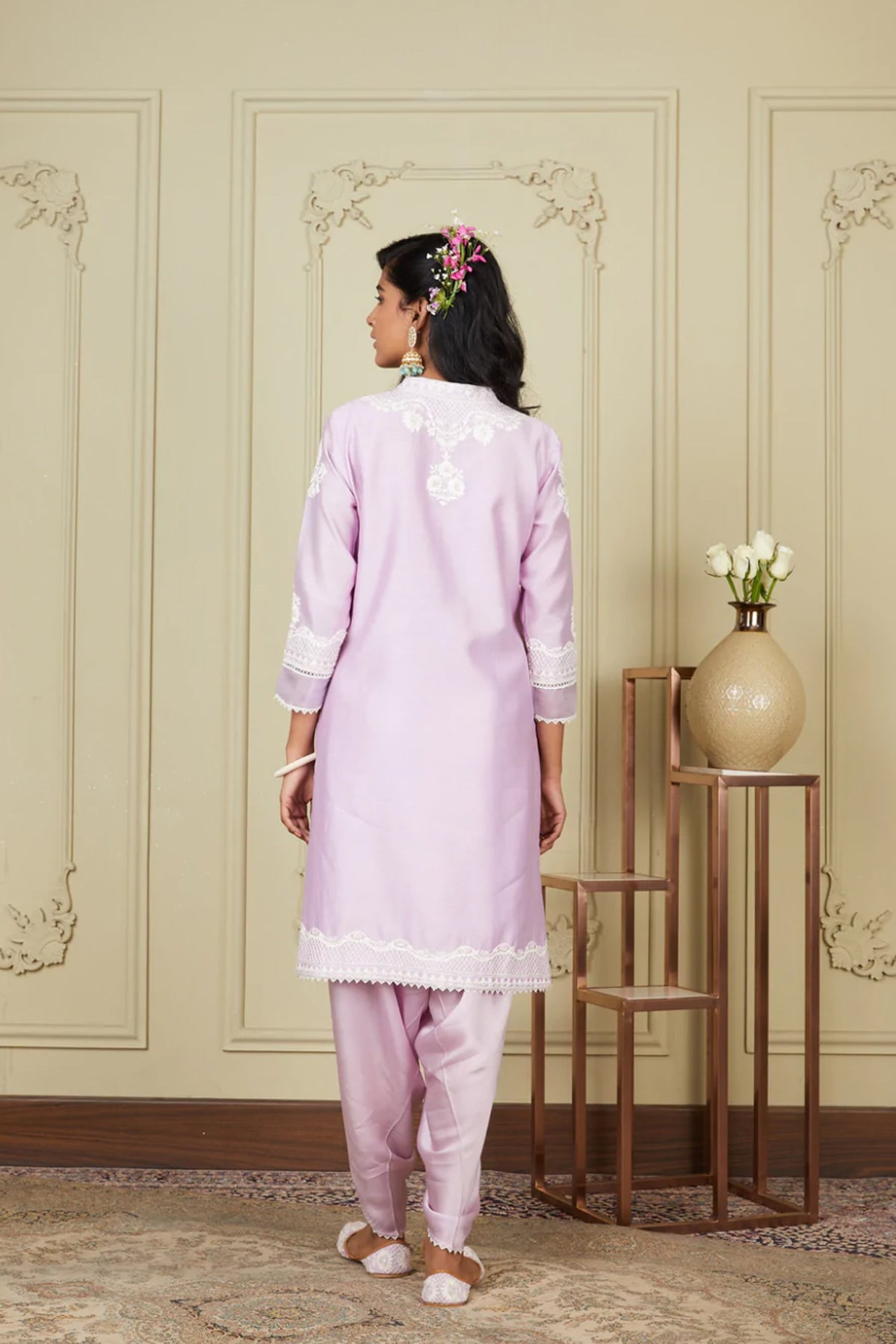 AYANNA - SHORT KURTA WITH DHOTI