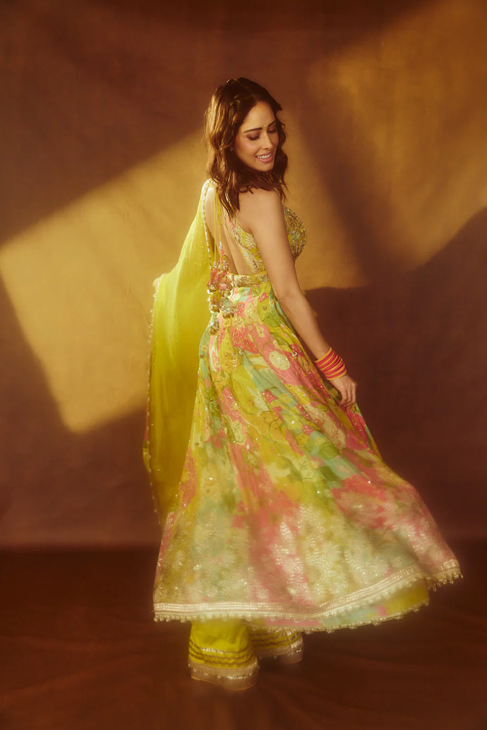 Nushrat Anarkali Set