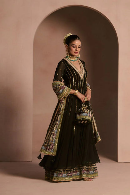 FIRDAUS EMARA ANARKALI SET