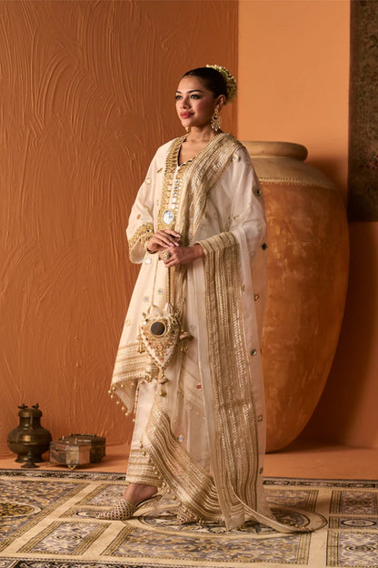 FIRDAUS MIRROR A-LINE SUIT SET