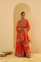 Hoorain - Kurta With Sharara And Dupatta