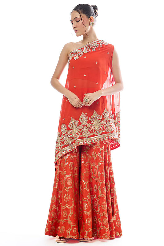 Areesha One Shoulder Set