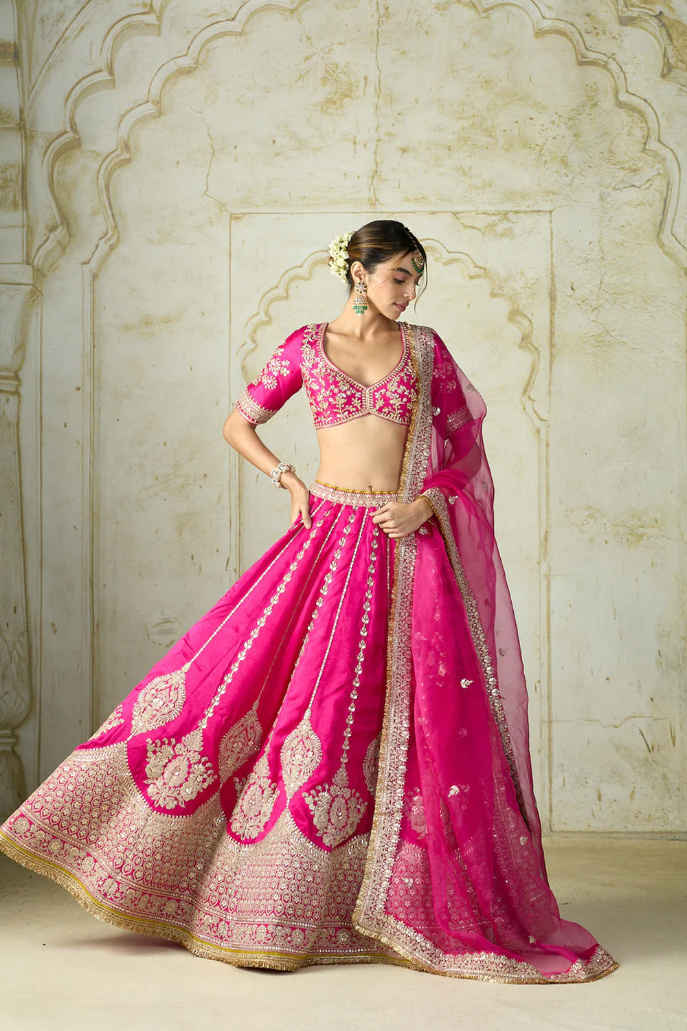 Samia Lehenga Set