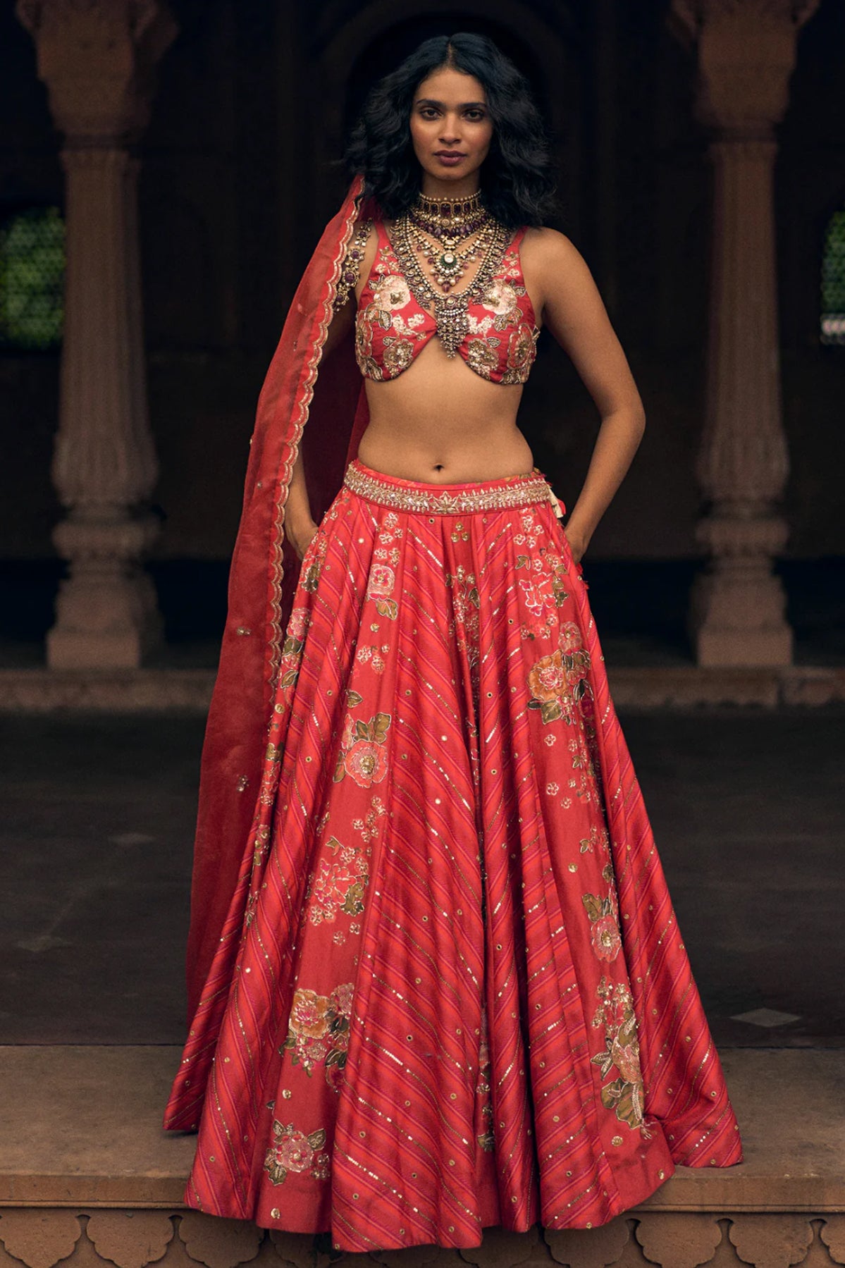 OCEANE LEHENGA SET