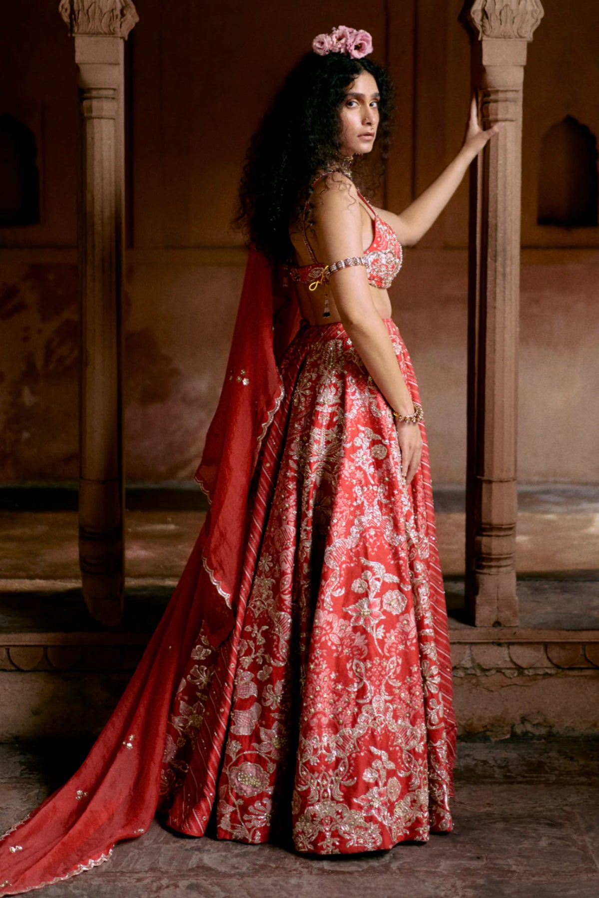 JEAN LEHENGA SET