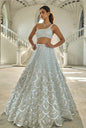 Powder Blue Sequin Lehenga Set