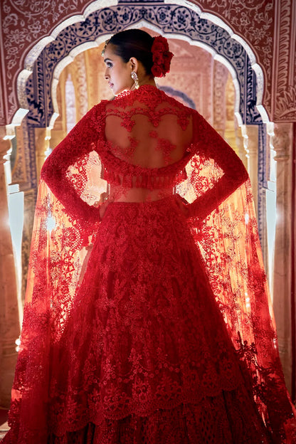 Red Lehenga Set