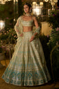Turquoise Blue Lehenga Set