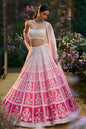 Ombre Pink Lehenga Set