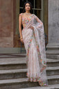 Nude Multi - Coloured Saree
