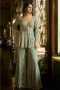 Sage Green Sharara Set
