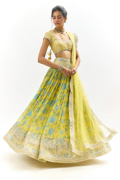Zil Lehenga Set