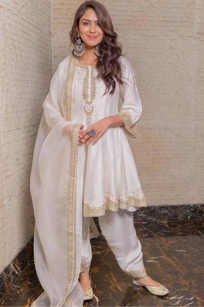 Floral Print Anarkali