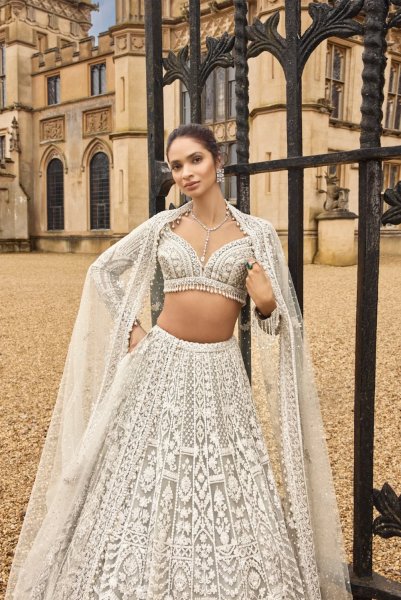 Nude Dori Lehenga Set